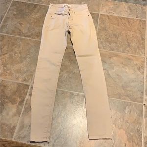 Beige garage jeans